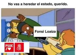 No vas a heredar el estado