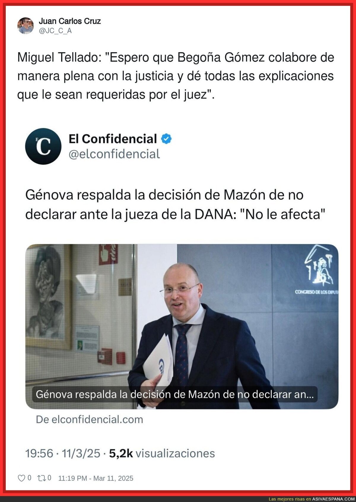 Así es el doble rasero del PP