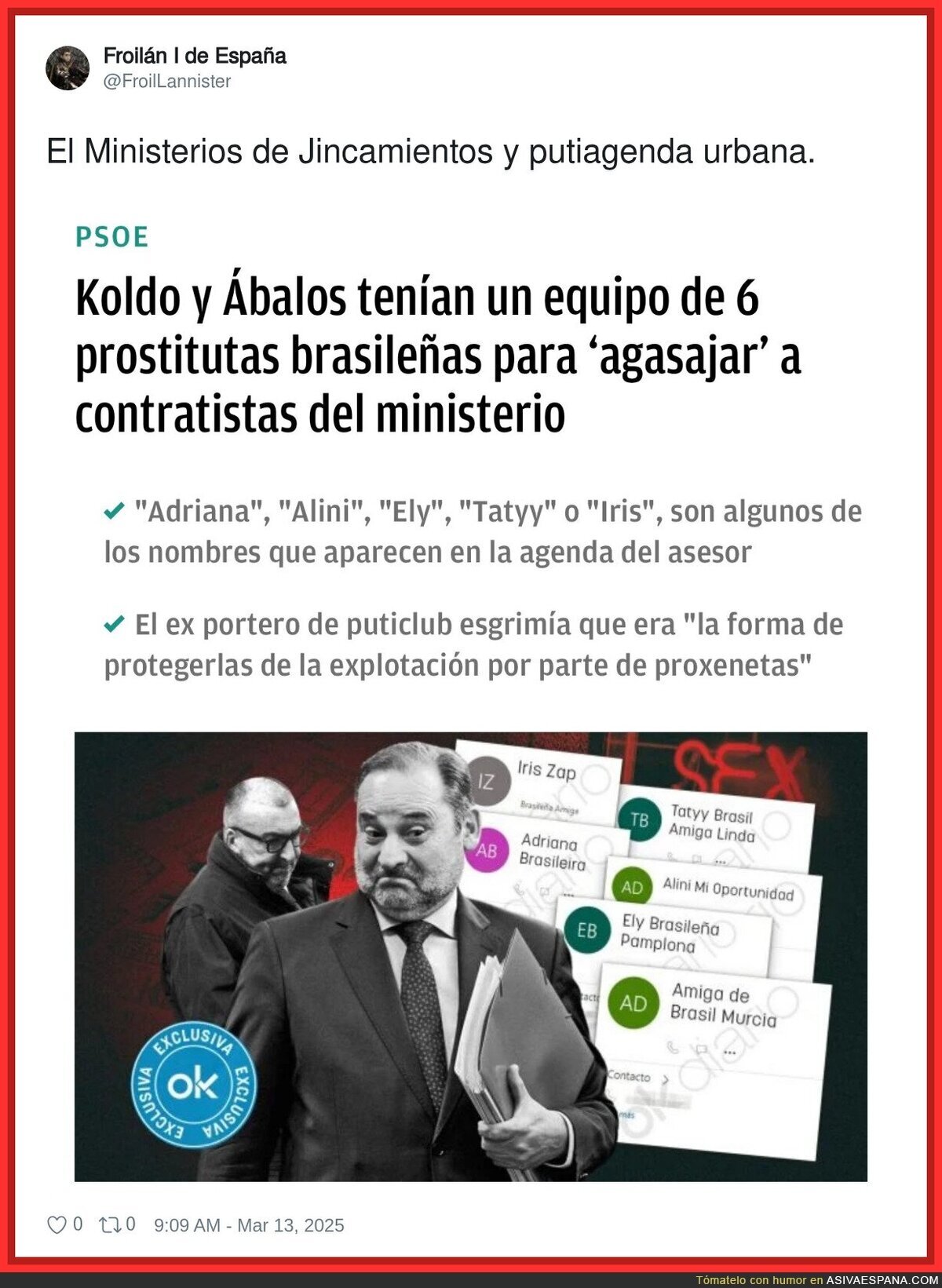 Las tácticas de Koldo-Ábalos