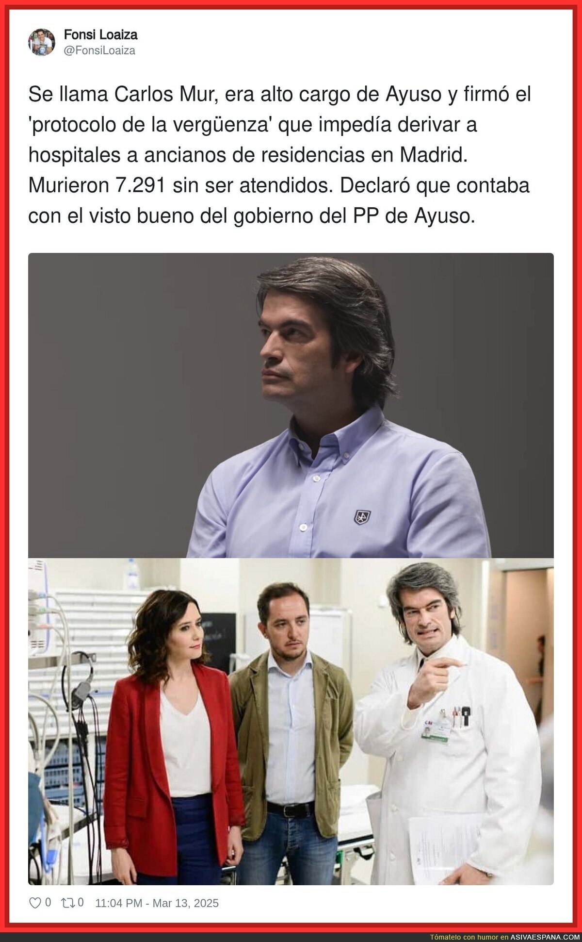 La historia juzgará a esta gente