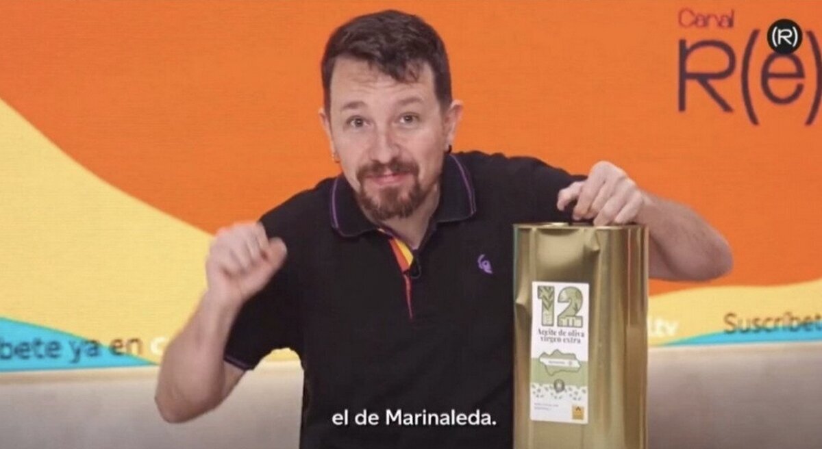 Gran polémica por el precio del aceite de oliva que vende Pablo Iglesias