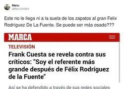 Frank Cuesta se pone al nivel de F&eacute;lix Rodr&iacute;guez de la Fuente