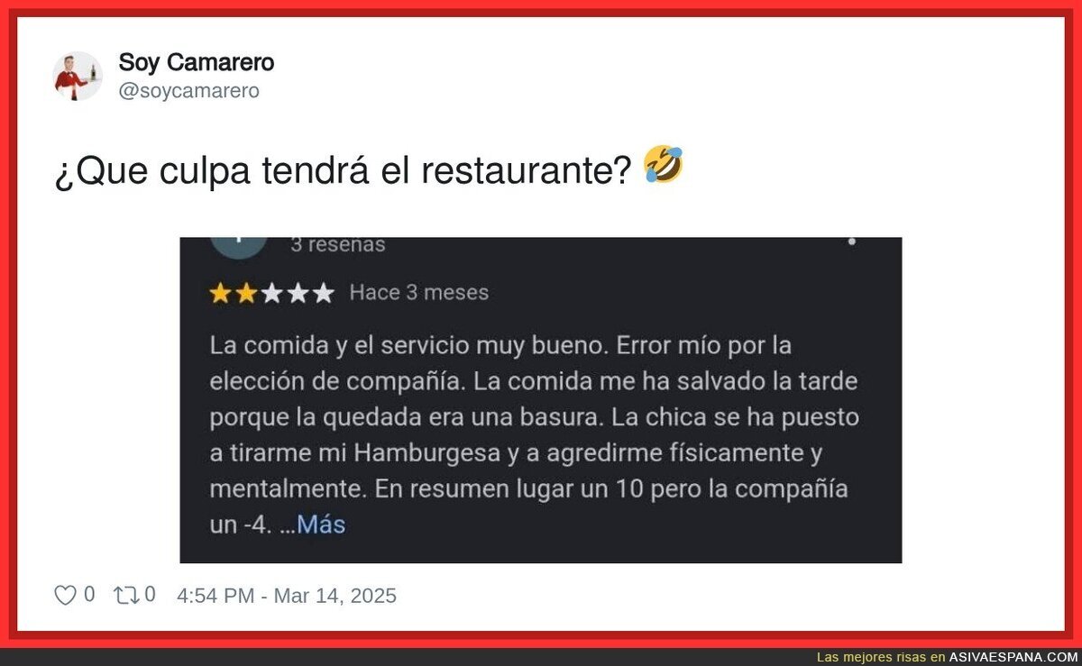 No entiendo bien la reseña