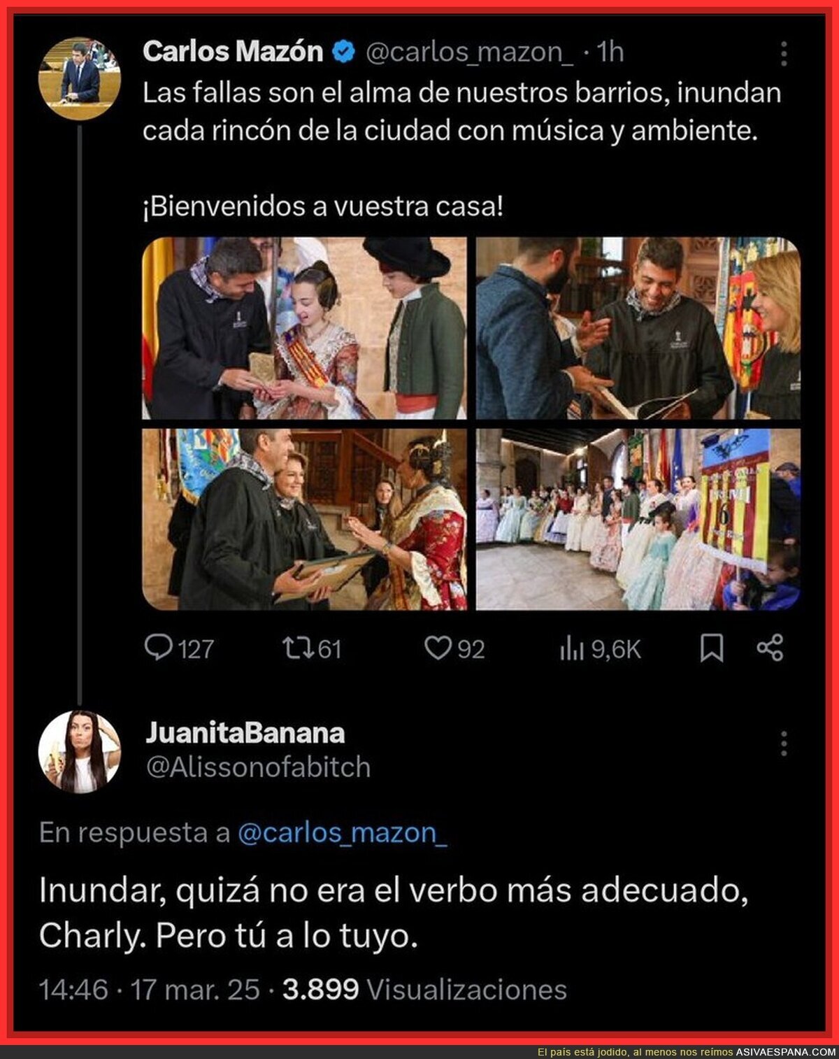 Carlos Mazón se ha coronado