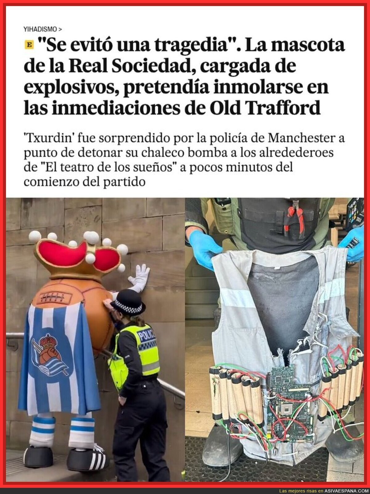 Podría ser totalmente real