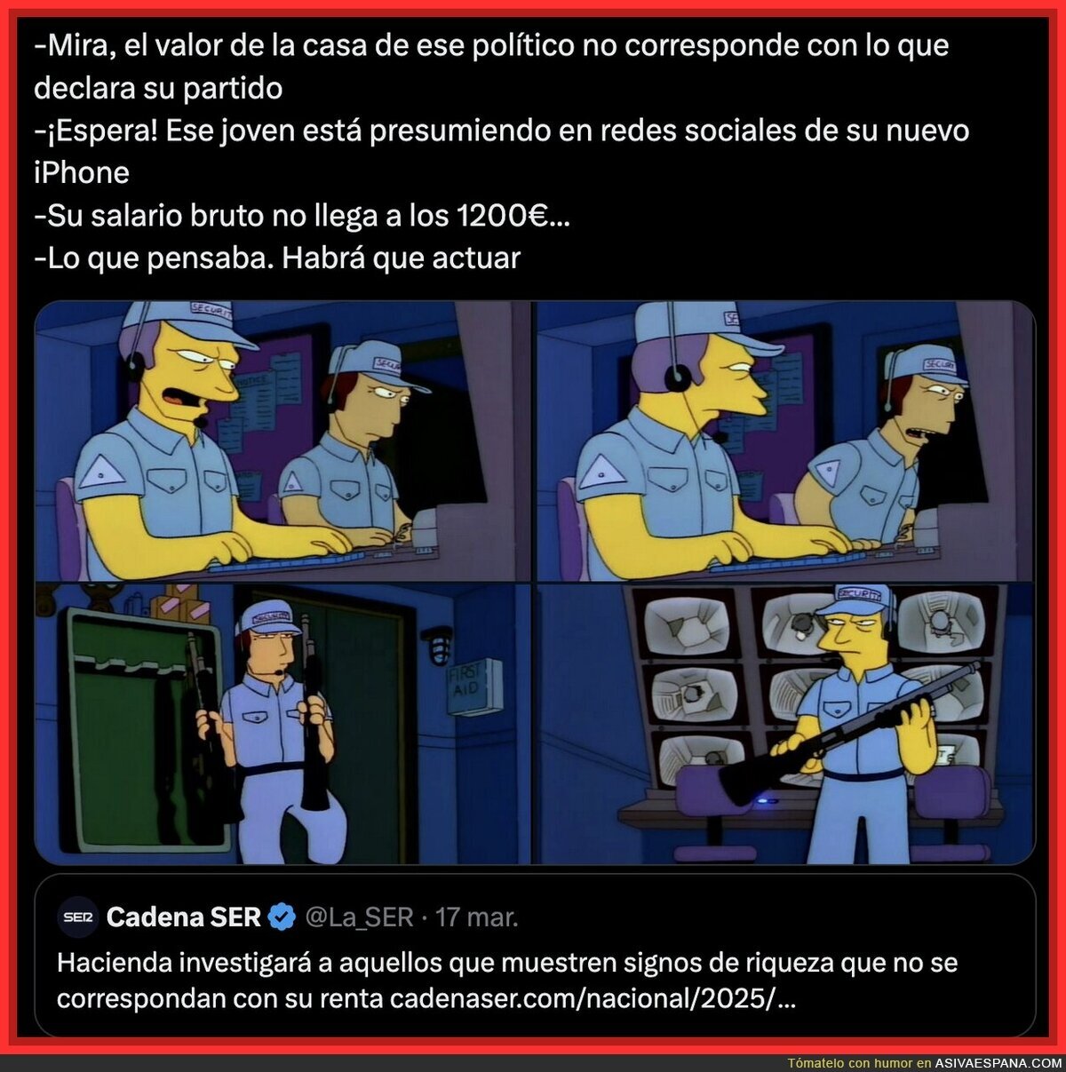 Hacienda investigará a aquellos que muestren signos de riqueza que no se correspondan con su renta