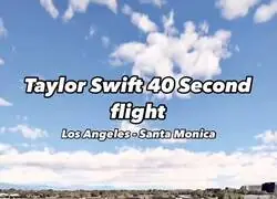 El abuso de Taylor Swift con el avi&oacute;n privado