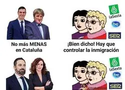 &iquest;Lo del pacto del PSOE y Junts con los MENAS es m&aacute;s o menos as&iacute;?