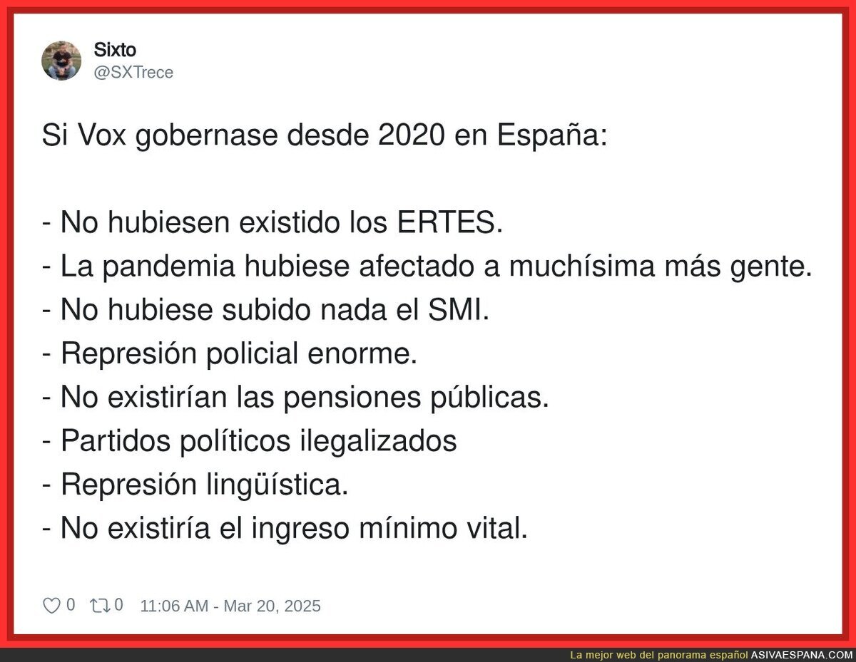España sería un desastre con VOX