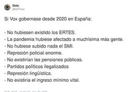 Espa&ntilde;a ser&iacute;a un desastre con VOX