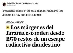 Lo que se oculta en los m&aacute;rgenes del Jarama es preocupante