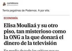 Es un peligro tener pegatinas de Podemos