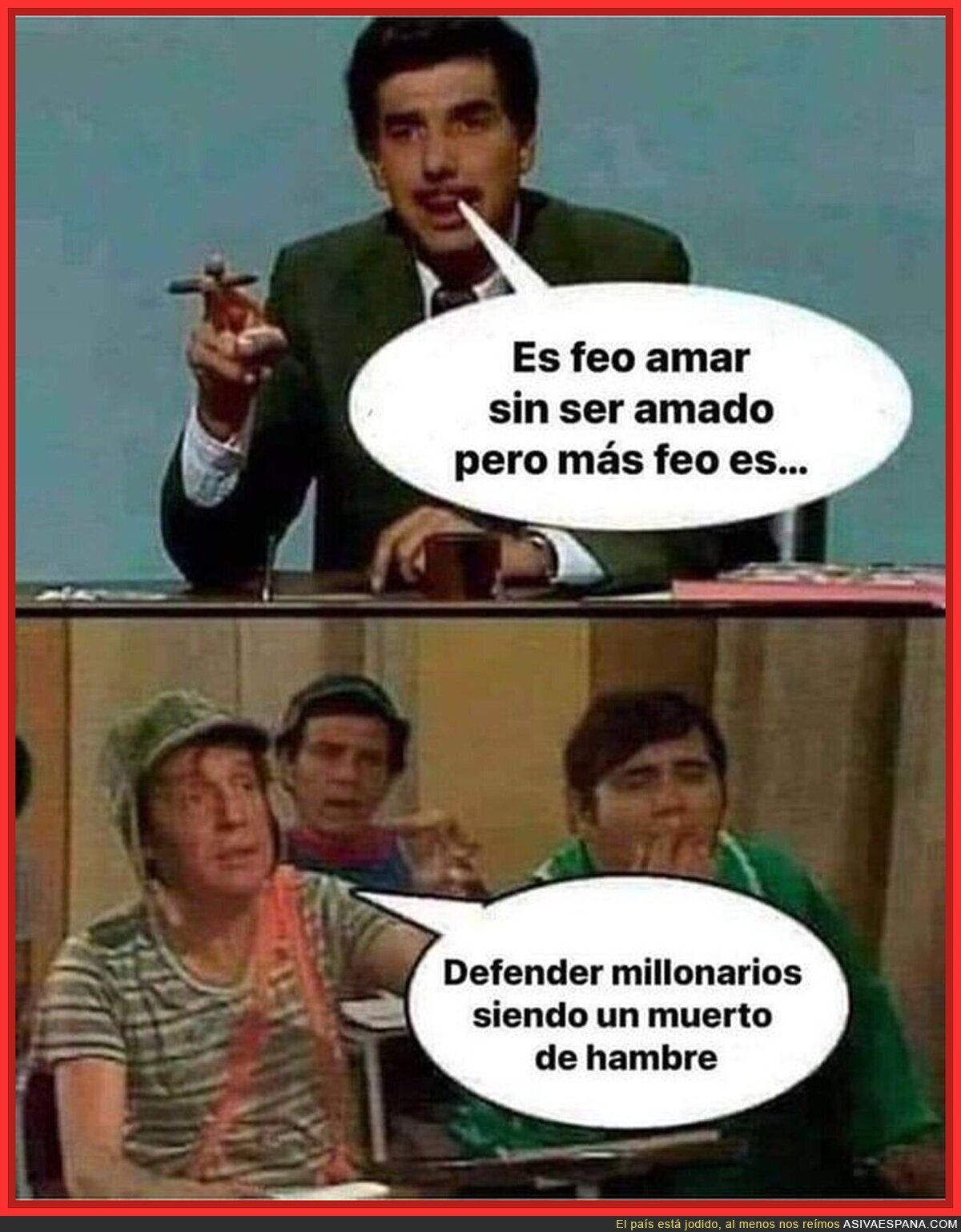 No hay nada más triste en la vida