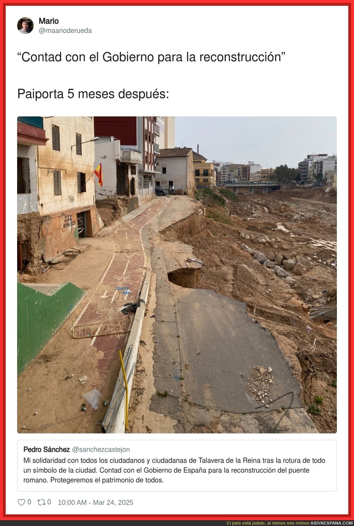 Paiporta no termina de despegar con el Gobierno