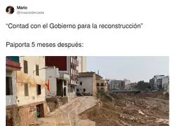 Paiporta no termina de despegar con el Gobierno
