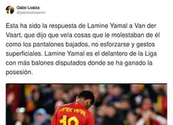 Van der Vaart no est&aacute; para hablar de Lamine Yamal