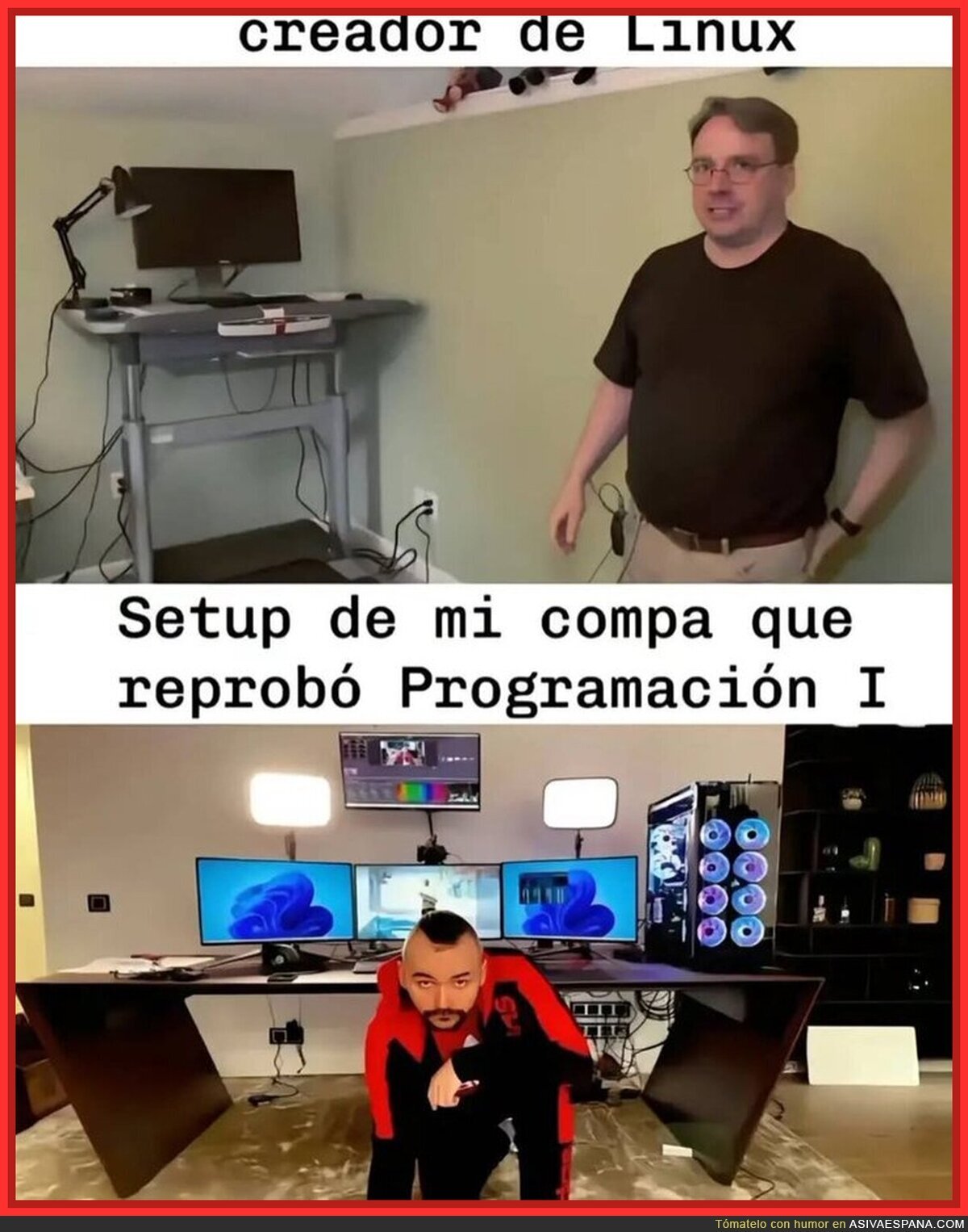Unos tan humildes y otros tan..