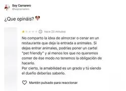 La mala educaci&oacute;n de algunas personas con los pobres animales