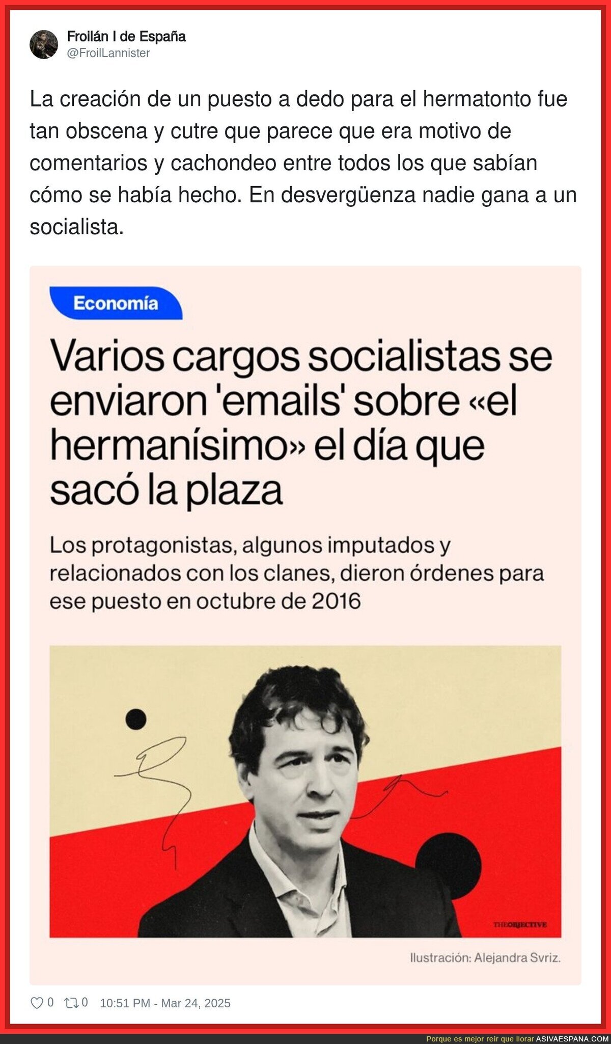 Hasta en el PSOE sospechaban sobre el hermano de Pedro Sánchez