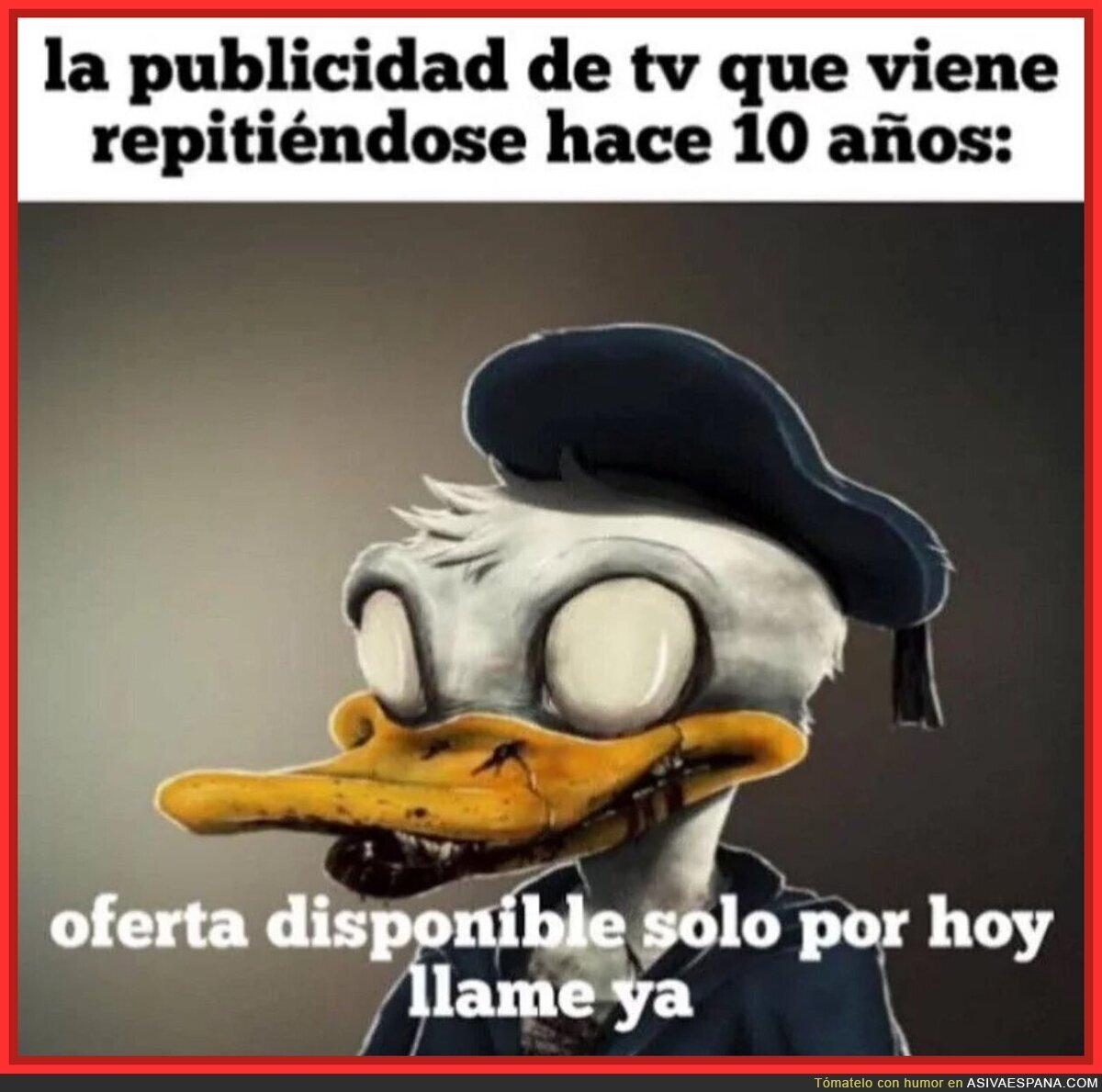 La publicidad en televisión nunca cambia