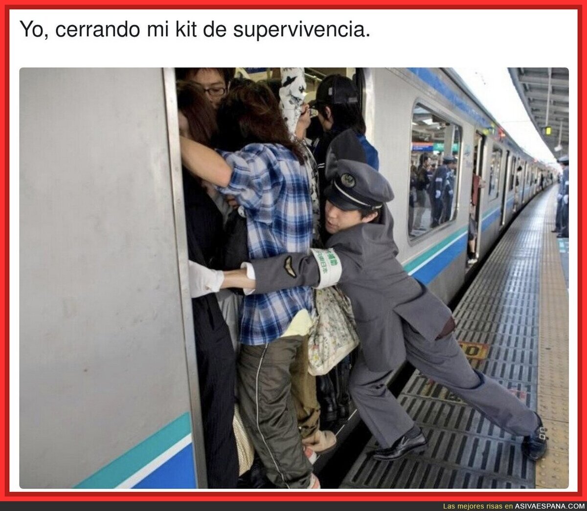 Imposible cerrar el kit de supervivencia