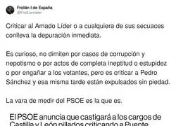Prohibido criticar a Oscar Puente