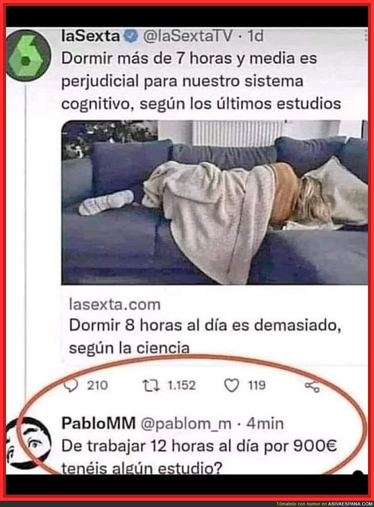 Que gran respuesta para la historia