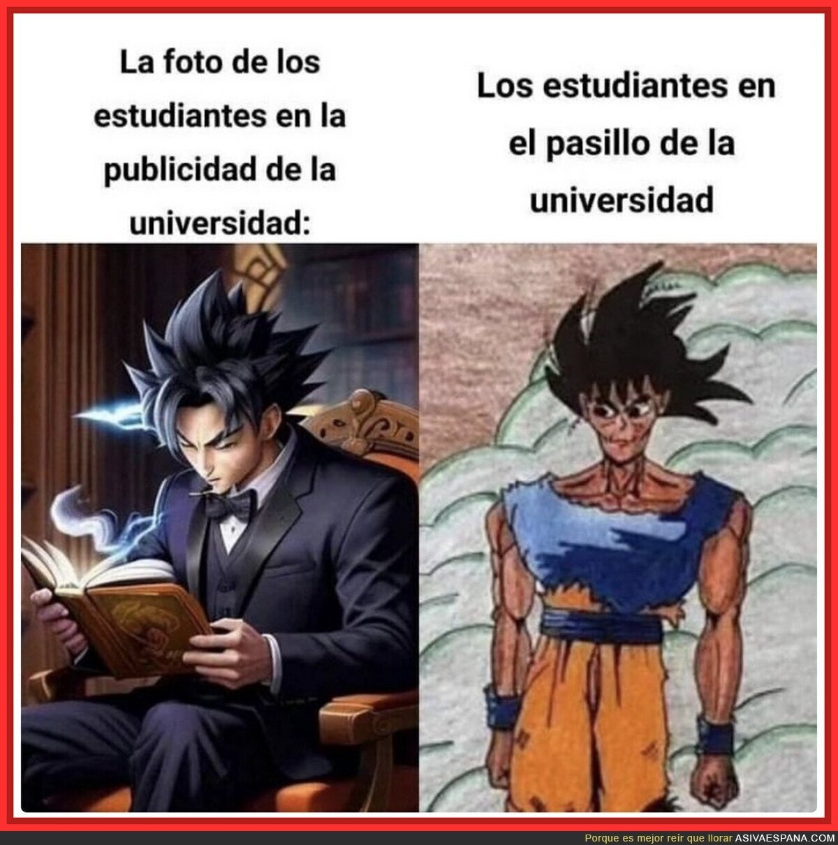 Todo cambia mucho en la universidad