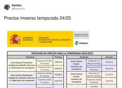 Es de risa lo que pagan los jubilados para los viajes de Imserso