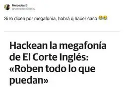 La surrealista situaci&oacute;n vivida en El Corte Ingl&eacute;s