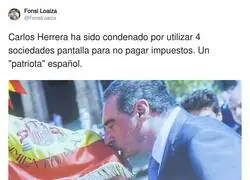 El gran patriotismo de Carlos Herrera