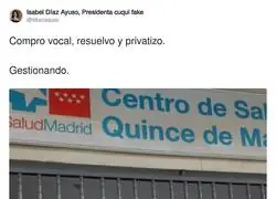 El futuro de la Sanidad en manos de Ayuso