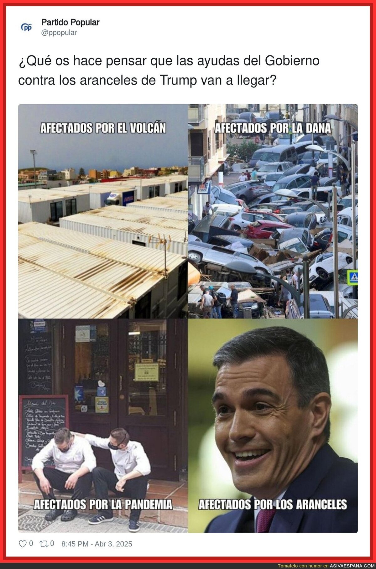 Las ayudas no llegan