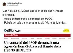 Vaya sociedad est&aacute; quedando en Murcia