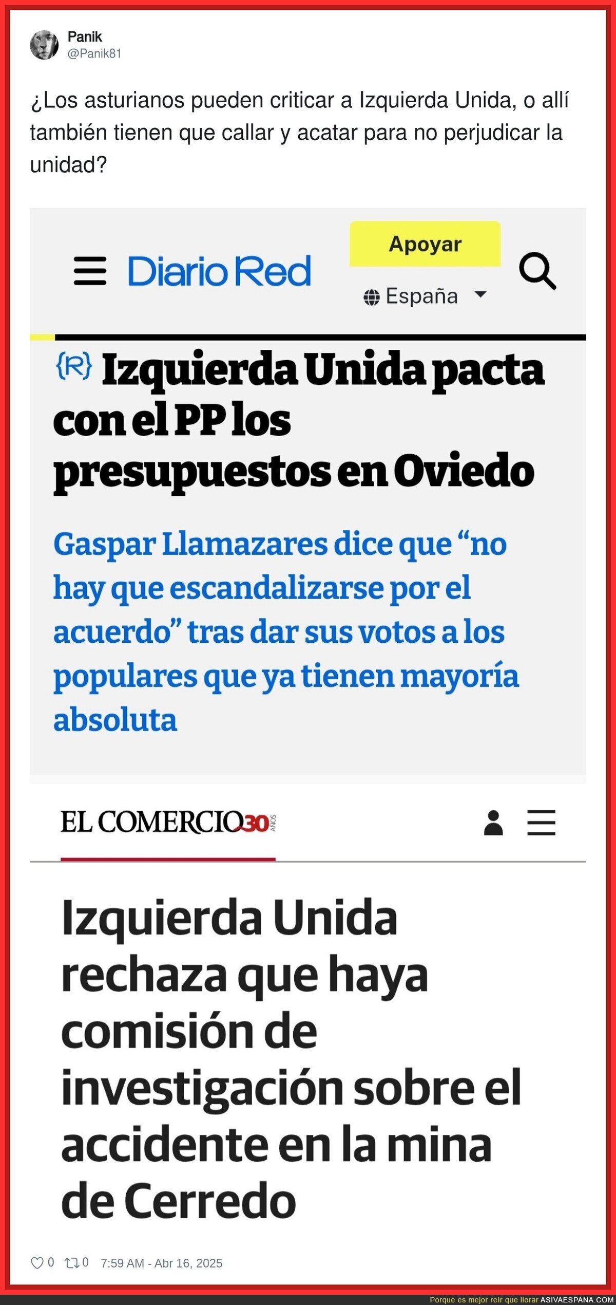 IU bien cerca del PP