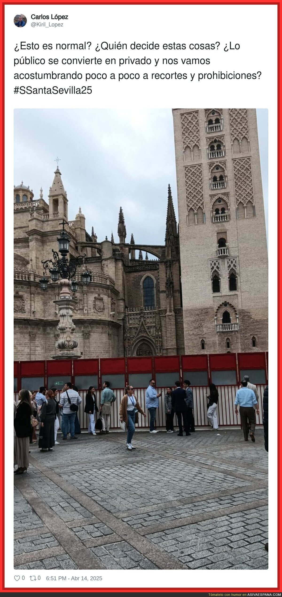 La Semana Santa ahora es para privilegiados