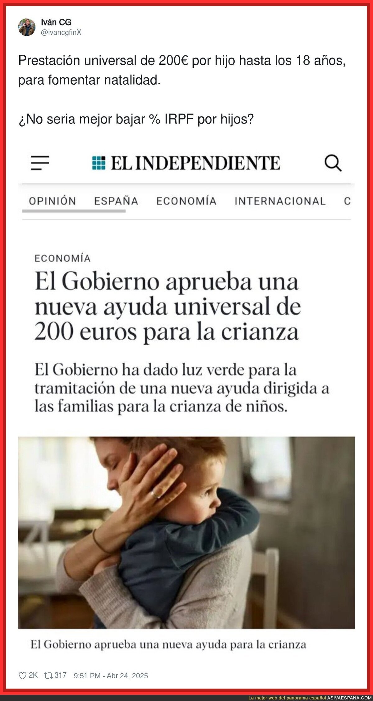 Una medida necesaria