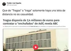 Lo de Tragsa es un esc&aacute;ndalo may&uacute;sculo