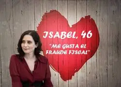 Isabel D&iacute;az Ayuso en First Dates