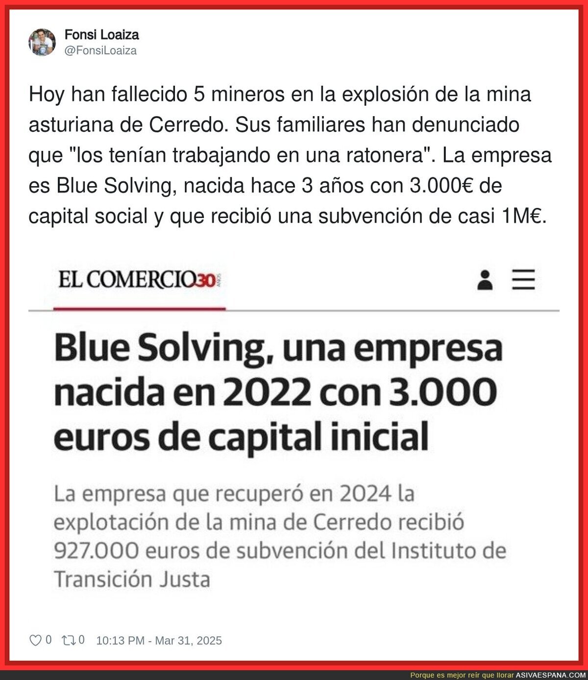 Empresas que hay que invesetigar