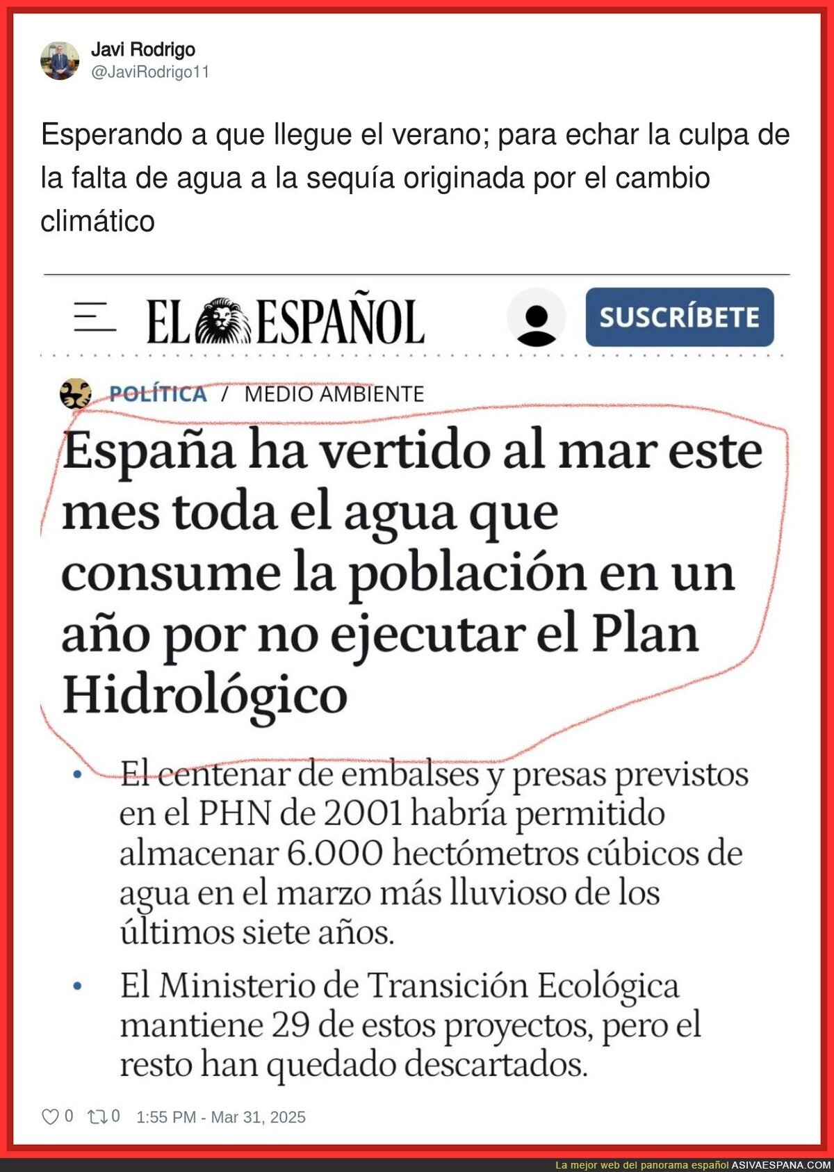 Cada año la misma historia