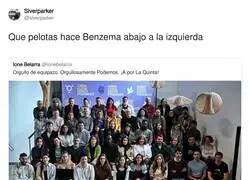 Benzema se afilia a Podemos