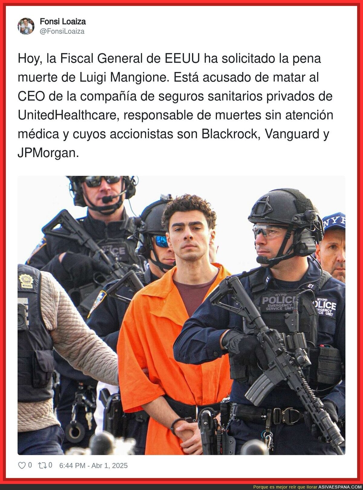 El futuro que buscan para Luigi Mangione