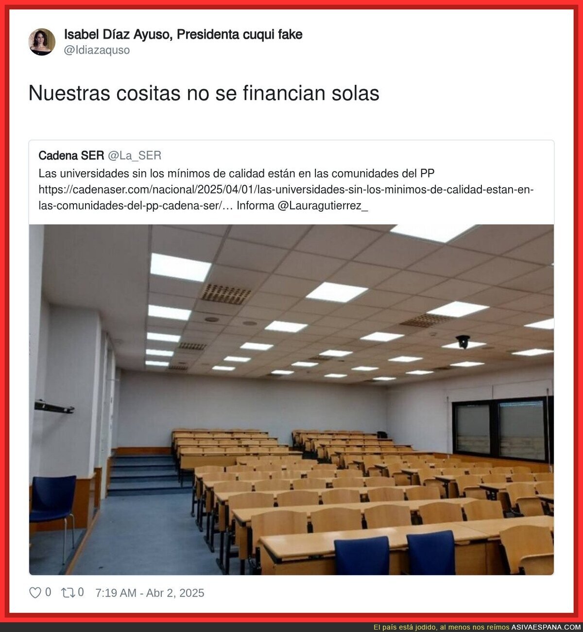 La buena educación y el PP no van de la mano