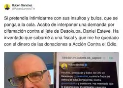 Rub&eacute;n S&aacute;nchez se ver&aacute; las caras con Daniel Esteve en los juzgados