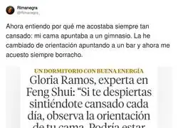 La posici&oacute;n de la cama es clave