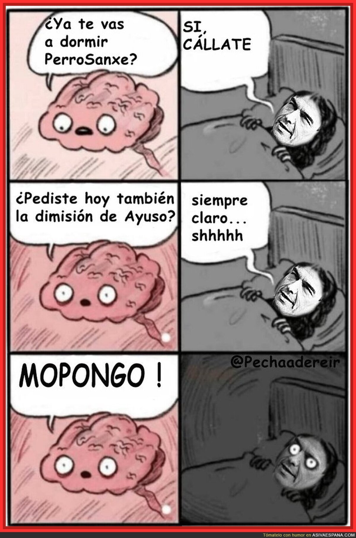 La escucho por todas partes