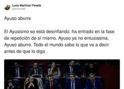 Ayuso se ha vuelto previsible