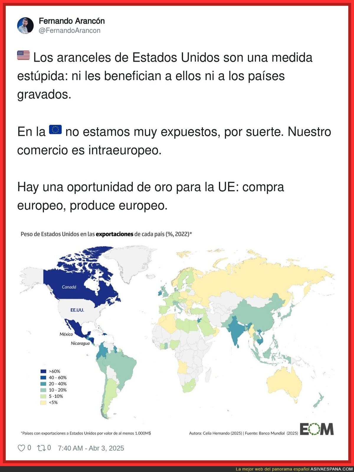 Europa está ante una oportunidad única