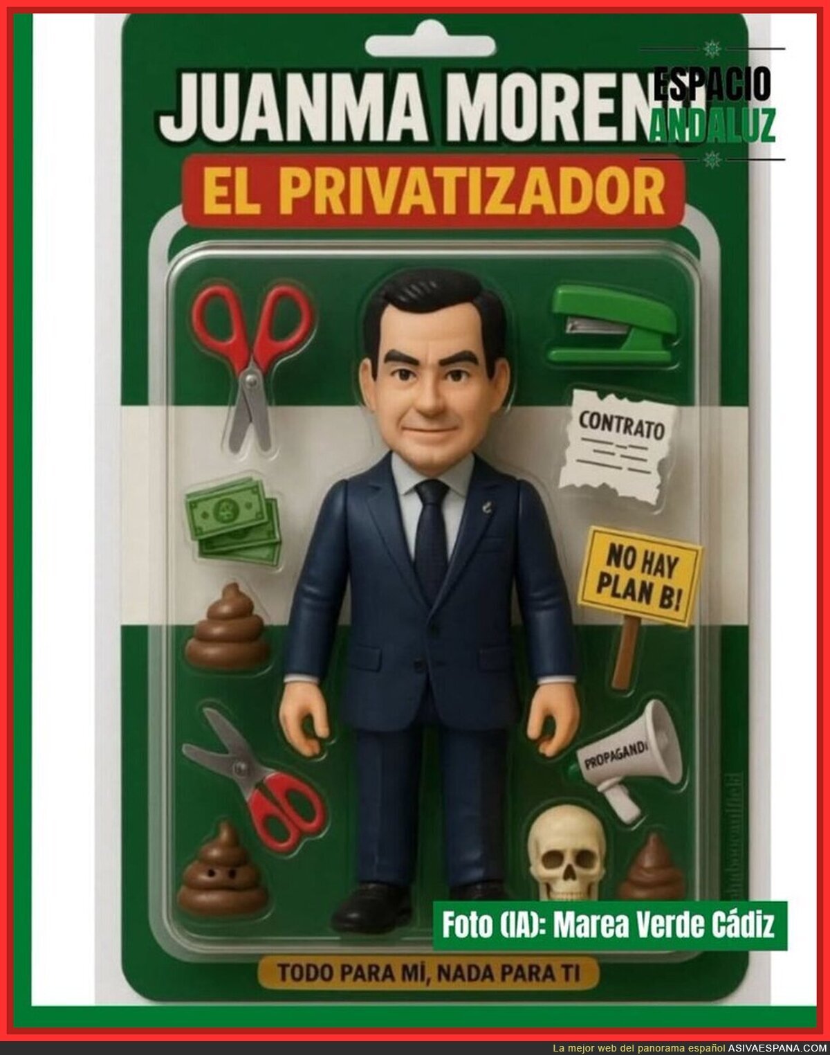 El juguete más esperado en Andalucia para los fachapobres que votan a Moreno Bonilla